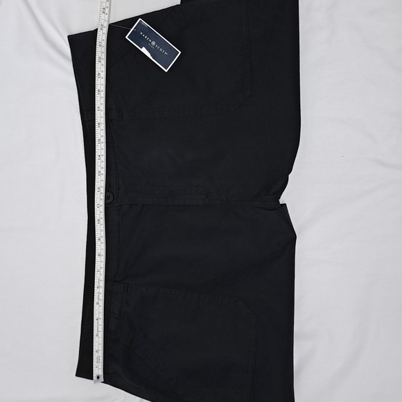 Karen Scott Plus Size Bermuda Shorts, Deep Black - Picture 8 of 13